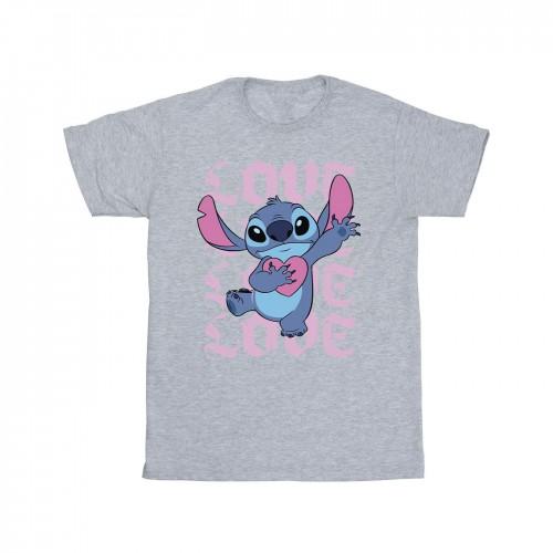Lilo & Stitch Men's Valentine Love T-Shirt