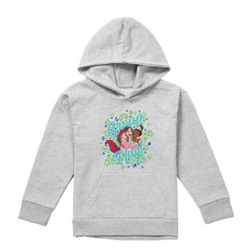 Disney Princess Childrens/Kids Group Hug! Ariel Mulan Tiana Heather Hoodie