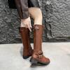 Женские сапоги Новые Осенние Зимние Длинные Сапоги Плюс Размер Модные Современные Сапоги До Колена Женские Удобные Уличные Сексуальные Туфли для Женщин