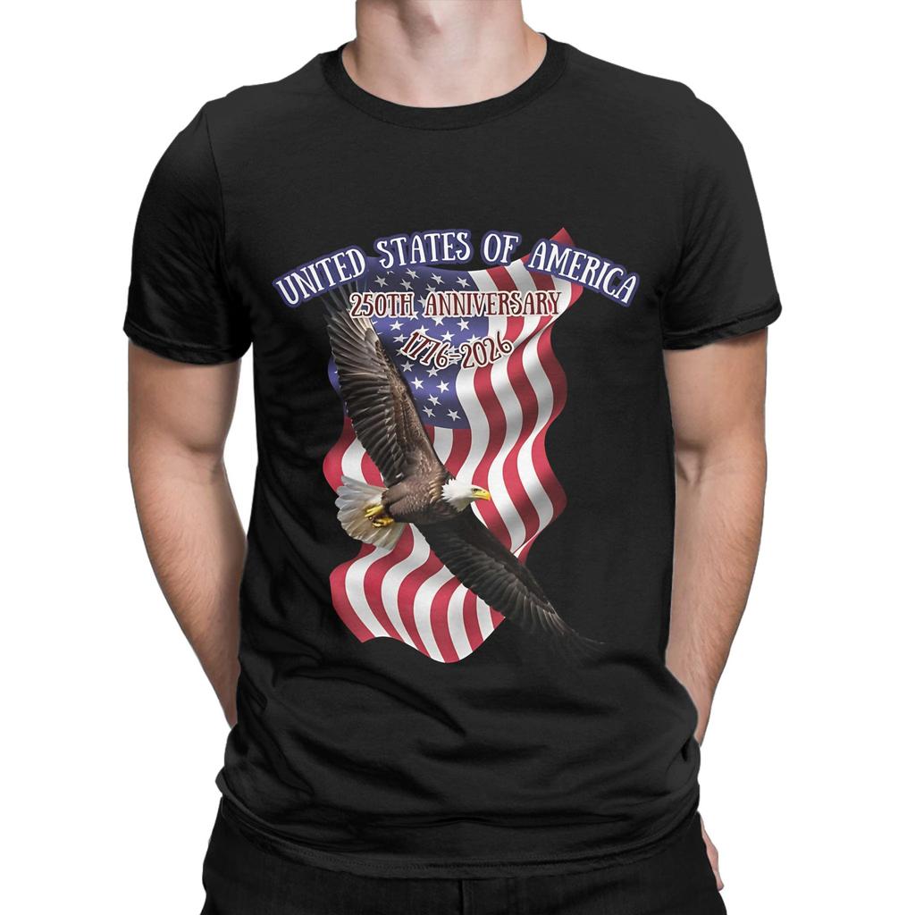 America Freedom 250 Graphic 100 Cotton TShirt freedom 250 Tees Tops For Unisex
