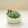 Ceramic Salad Plate Cartoon Fruit Storage Tray Cute Snack Plate  Kitchen