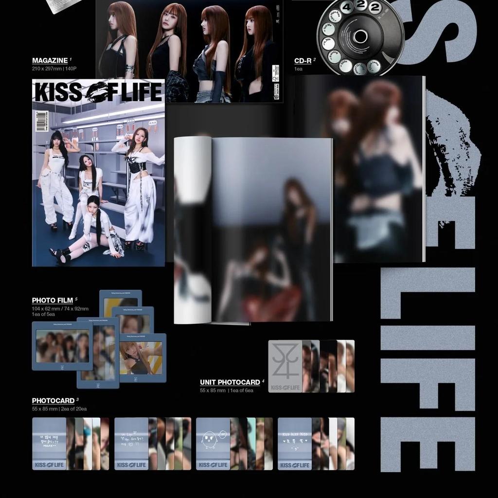 Kiss Of Life [224] 4-й мини-альбом ВЕРСИЯ ЖУРНАЛ