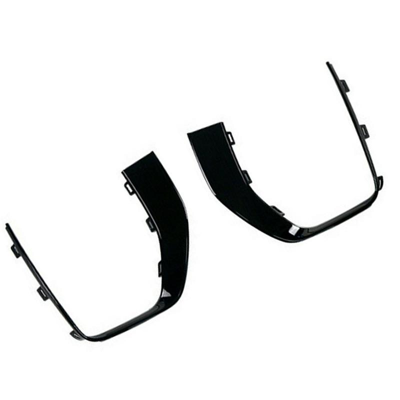 LR079387 LR079375 Side Bumper Air Vent Hood Lamp Trim Front Fog Light Cover Frame For Land Rover Range Rover Evoque 2016-2019