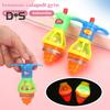 5/10/20Pcs LED Light-Up Spinning Top Battery Operated Educational Kids Flashing Plastic Spinning Top Toy Toddlers Boys Girls Gift Party Favors