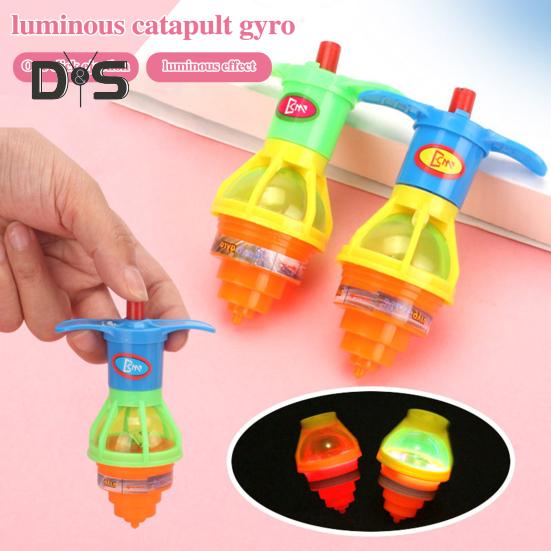 5/10/20Pcs LED Light-Up Spinning Top Battery Operated Educational Kids Flashing Plastic Spinning Top Toy Toddlers Boys Girls Gift Party Favors