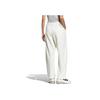 Adidas SS25 Comfortable Breathable Soft Skin-Friendly Casual Pants Women Bottoms Han-Jade-White JZ1583