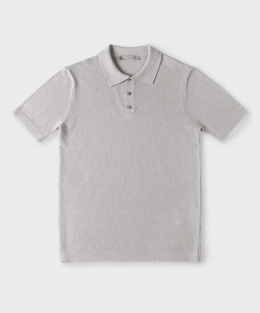 PANICALE Cotton Linen Blend Polo Shirt [5 Colors] (Type B)