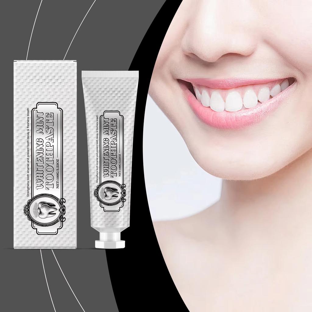Whitening Mint Toothpaste Freshen Breath Remove Smoke Stain Cleaning Oral Tartar Improve Bad Breath Tooth Brightening Toothpaste