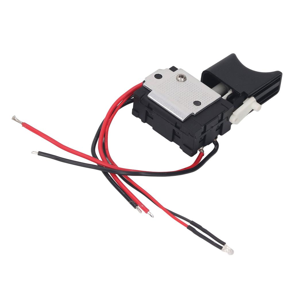 Выключатель для аккумуляторной дрели с лампой, триггерный переключатель регулировки скорости для электрической дрели, гайковерта 7.2?24V