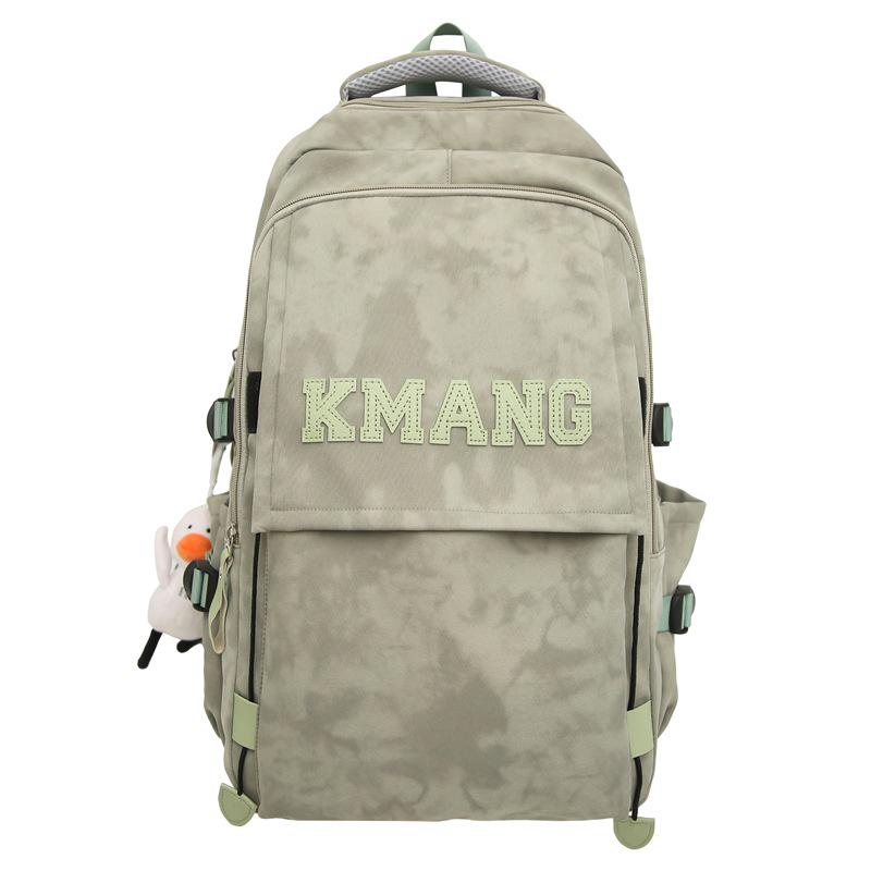Trendy Graffiti Backpack for Junior High To College Students - Unisex, Large Capacity, Double Shoulder