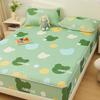 Summer Latex Ice Silk Summer Mat Bed Sheet 3-piece Set Class A Printed Cartoon Single Student Dormitory Bed Sheet Bedspread