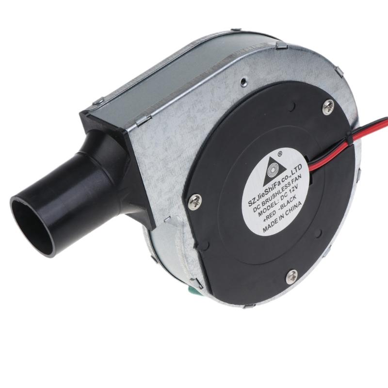 Вентилятор для барбекю, воздуходувка для барбекю 100 В 220 В 110x110x28 мм DC12V, вентилятор для жарки, регулируемая скорость, воздуходувка для розжига угля