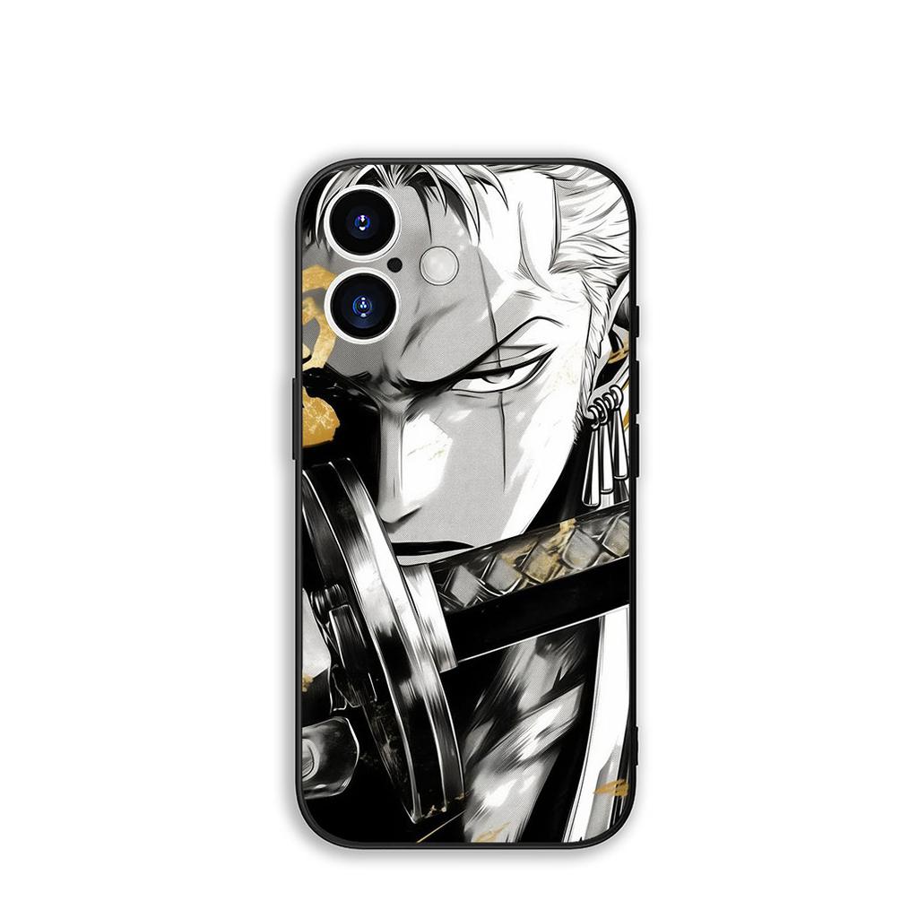for Apple iPhone 17 16 15 11 Pro XS Max XR 6 7 8 Plus + SE 2020 5 16E Phone Cover Case Sanji ONE PIECE Zoro Luffy Poster
