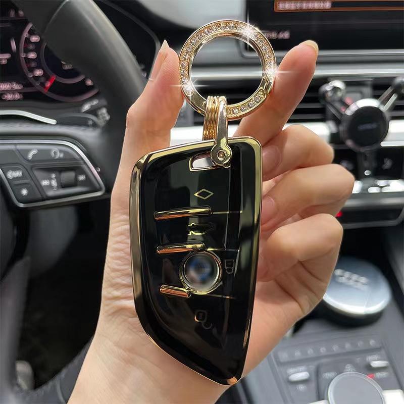 Чехол для ключей автомобиля BMW, чехол X1 X2 X3 X5 X6 F10 F20 F30 F15 F11 F25 525i 530i F48 E60 E87 M3 M4 G30 G20, аксессуары для ключей
