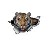 3D Tiger Car Sticker, Fun Waterproof Sticker for Cars, Trucks, Motorcycles, Walls, Windows, PVC Material