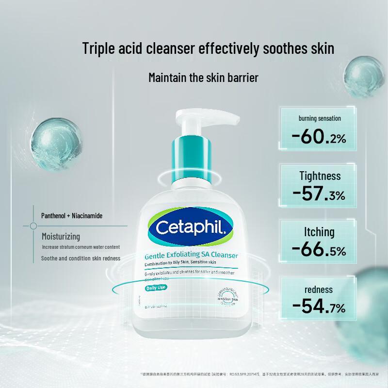 Cetaphil Салициловая кислота Мягкий очищающий гель