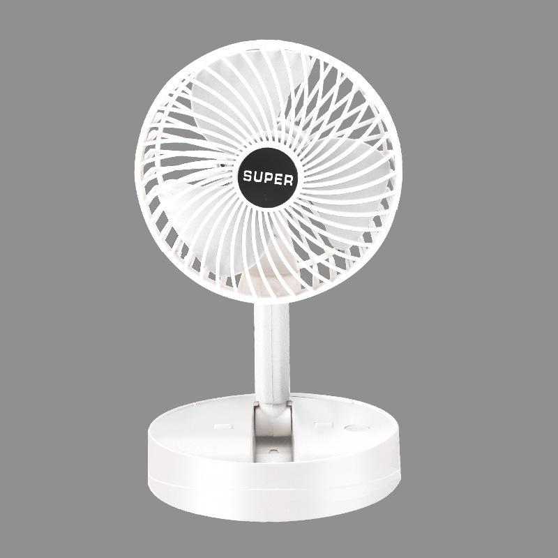 Folding Small Fan Mini Portable Electric Fan Handheld Desktop Small Fan USB Charging Fan