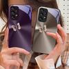 Розовый Аврора Бабочка Для Samsung Galaxy S10 4G S20 11E 30 S21 21Fe 22 S24 Pro S23 Ultra 5G S8 S9 Закаленное Стекло Чехол для Телефона