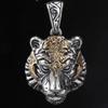 1pcs Vintage Necklace For Both Men And Women Fashion Trend Tiger Head Pendant Jewelry