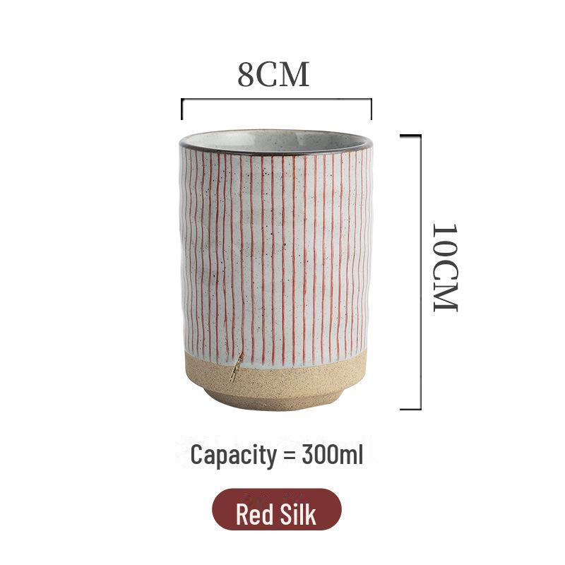 Керамическая чашка для чая и суши в японском стиле в стиле ретро