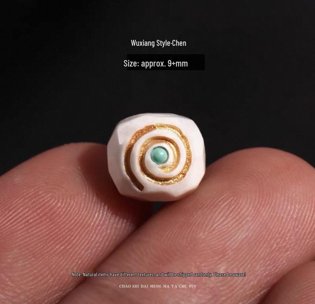 Браслет из мамонтовой кости в виде бочонков с Солнцем, Луной и Звездами, с буддийскими аксессуарами Кинг-Конг Бодхи