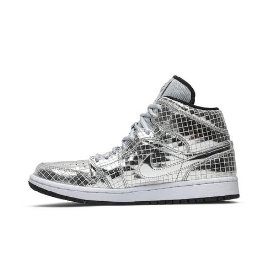 Air Jordan Женские Air Jordan 1 Mid Disco Ball CU9304-001