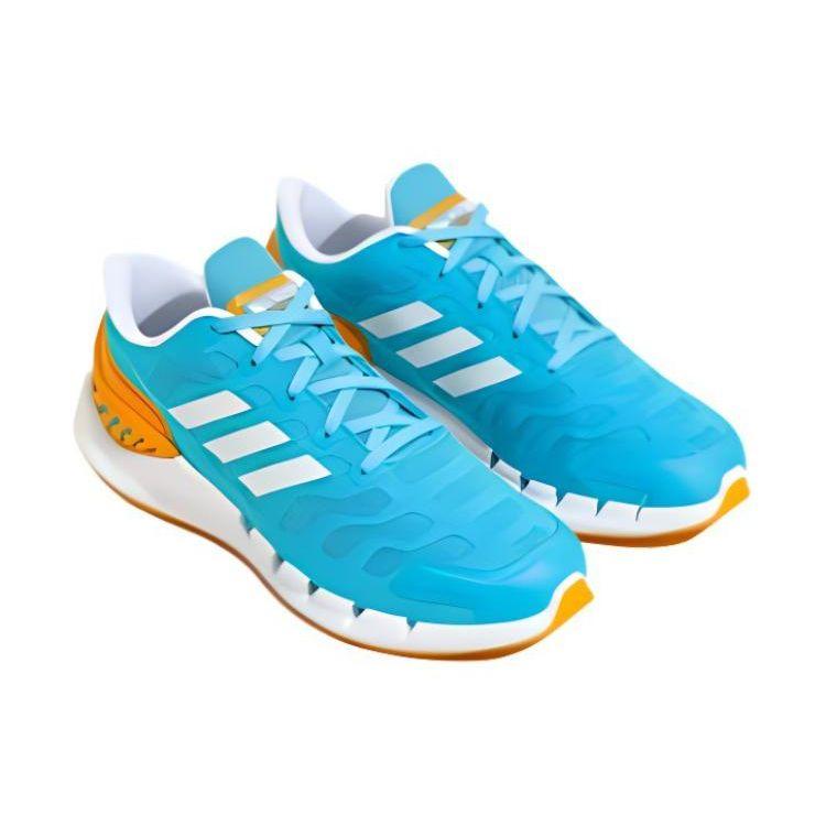 adidas Climacool Ventania Удобные Нескользящие Прочные Низкие Повседневные Кроссовки для Бега Унисекс Синий Оранжевый IE5474