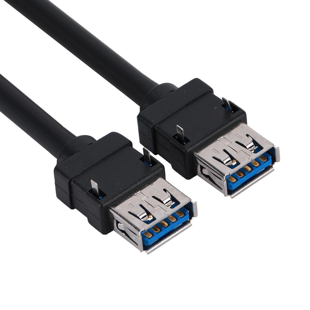 Кабель USB 3.0 19/20 Pin для передней панели материнской платы настольного компьютера с фиксированными ножками