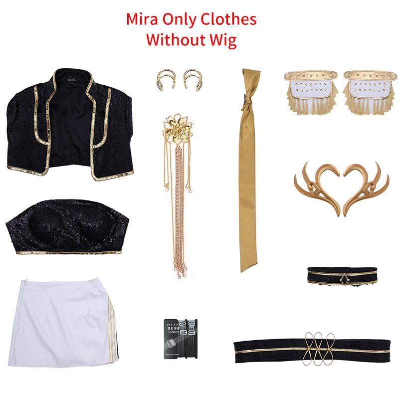 Руми Зои Мира Черные костюмы Косплей костюм Парик Охотник на демонов Ролевая игра K-pop Идол Сценическое выступление Хэллоуин Карнавальные наряды