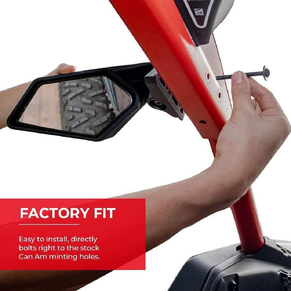 CAN-AM MAVERICK X3 Side Mirror Modification for ATV