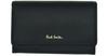 Paul Smith Classic Leather Business Card Card Pass Commuter Pass Case Holder, Case, Case, (Black)