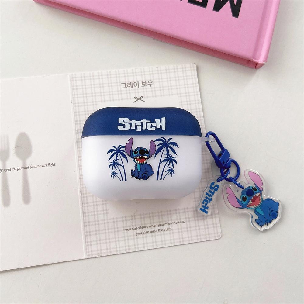 Cartoon Stitch is suitable for AirPods pro1 generation protective case 1 generation pro1 generation apple bluetooth headset soft case