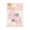 Sanrio My Melody Acrylic Hair Clip (White Strawberry Tea Time) Japan NEW