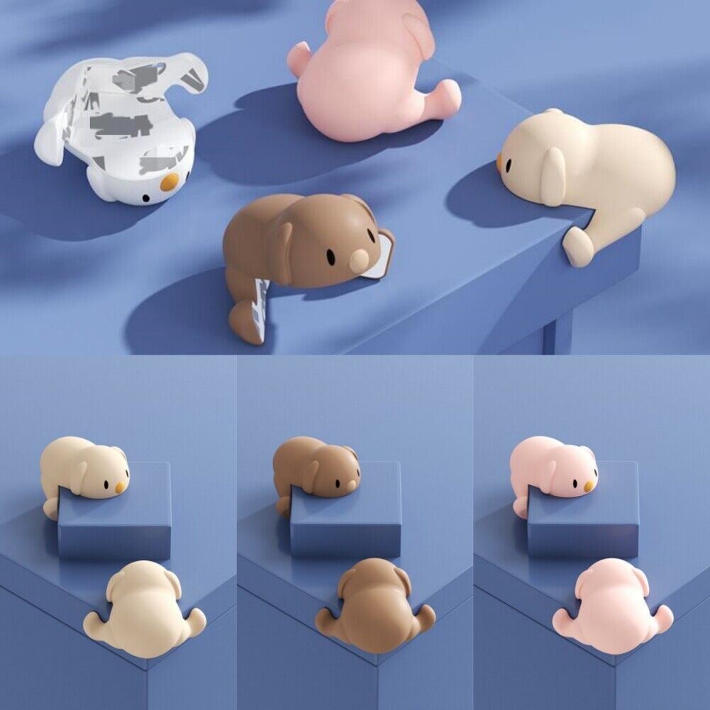 4 шт., домашний защитный уголок с мягкими краями, милый 2 шт., защитный уголок для детского стола, защитная крышка