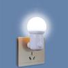 1PC LED Plug-in Night Light 2-color Baby Nursing Eye Sleep Light Bedroom Socket Lights Energy Saving