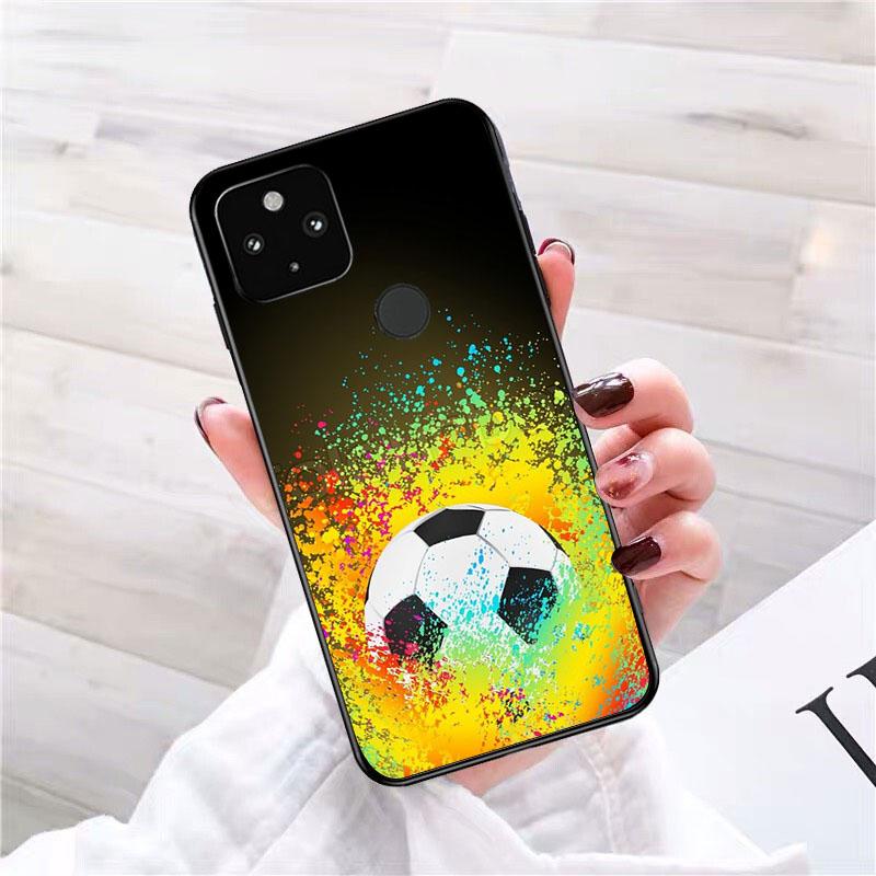 Чехол для телефона Football Sport Field Court для Google Pixel 7 Pro 7 6 Pro 6A 5A 4A 3A Pixel 4 XL Pixel 5 6 4 3 XL 3A XL 2 XL