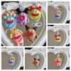 Resin Sausage Mouth Pendant Cartoon Big Mouth Keyring Mini Funny Clown Keychain  Hanging Accessory