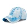 ODM OEM Support Vintage Washed Distressed Baseball Cap Sun Protection Adjustable Retro Dad Hat Custom LOGO Embroidery