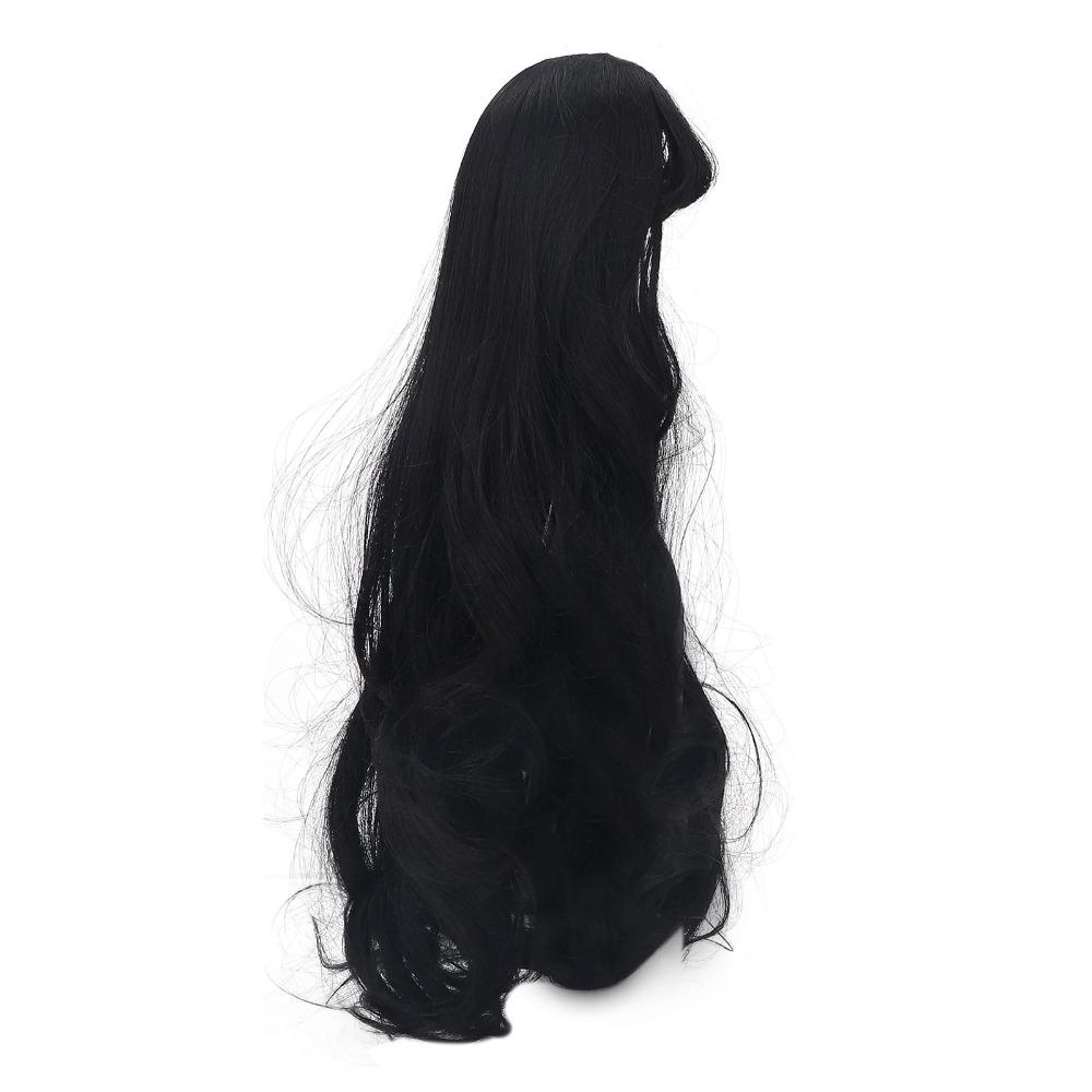 Black Doll Hair Wig Long Curly Hair for BJD Doll Wig Doll Accessories DIY Doll Wig  DIY Replacement