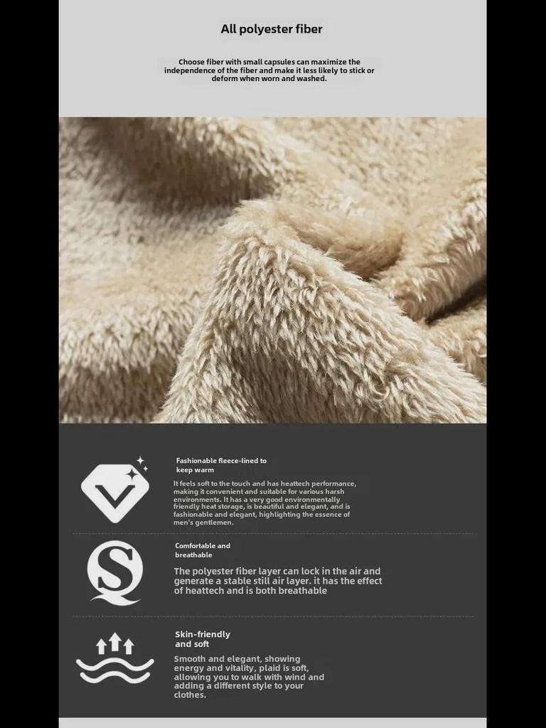 Мужской флисовый жилет с воротником-стойкой — теплый, плотный, большого размера жилет для весны и осени