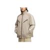adidas Оригинальная мужская куртка Lny Rev Comfortable Sports Striped Loose Reverse Cotton Jacket Light-Crimson Shadow-Haky-Brown KA0822