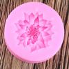 1PC Portable Diy Baking Cake Decorating Soap Mold  Universal Resin Chrysanthemum Flower Silicone Mold