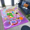 3D Ретро Игра Bubble Bobble Мультяшный Игровой Ковер для Спальни Гостиной Дивана Домашний Дверной Коврик Декор, Большой Детский Игровой Нескользящий Напольный Коврик