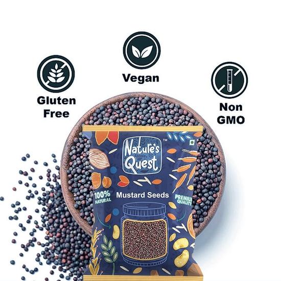 Nature's Quest Mustard Seeds - 450 Gms