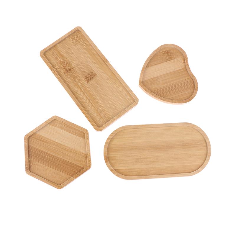 Деревянный дозатор мыла Поднос для туалетного столика Органайзер для бутылок Держатель для подставок своими руками В форме сердца Эллиптический Шестиугольный Прямоугольник