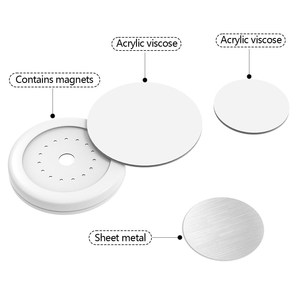 Магнитные крючки Настенное крепление Сильный магнит Пульт дистанционного управления Невидимый держатель ключей Наклейка на холодильник Крючки для хранения Домашний органайзер Крючки