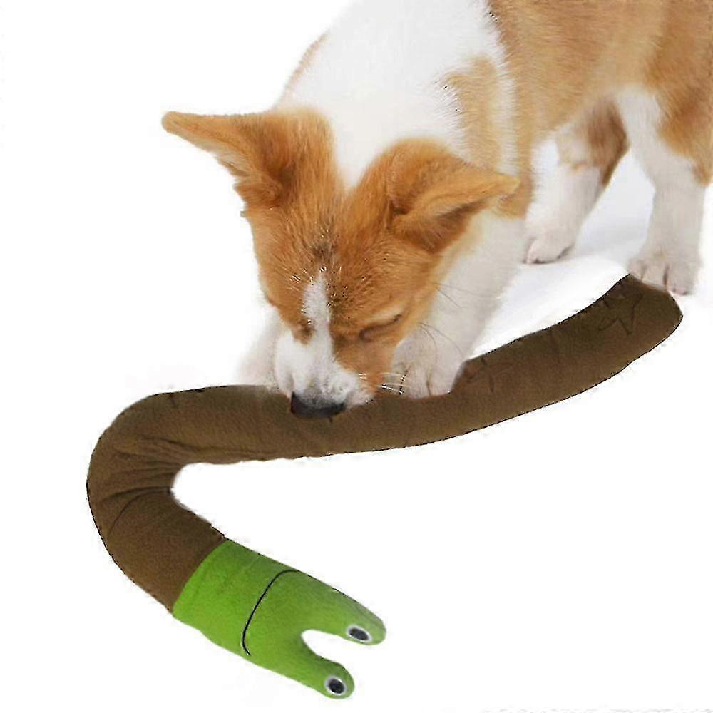 Snail Toy Dog Snuffle Snail Toy Puppy Rocking Plush Chew Toys for Stress Release Game