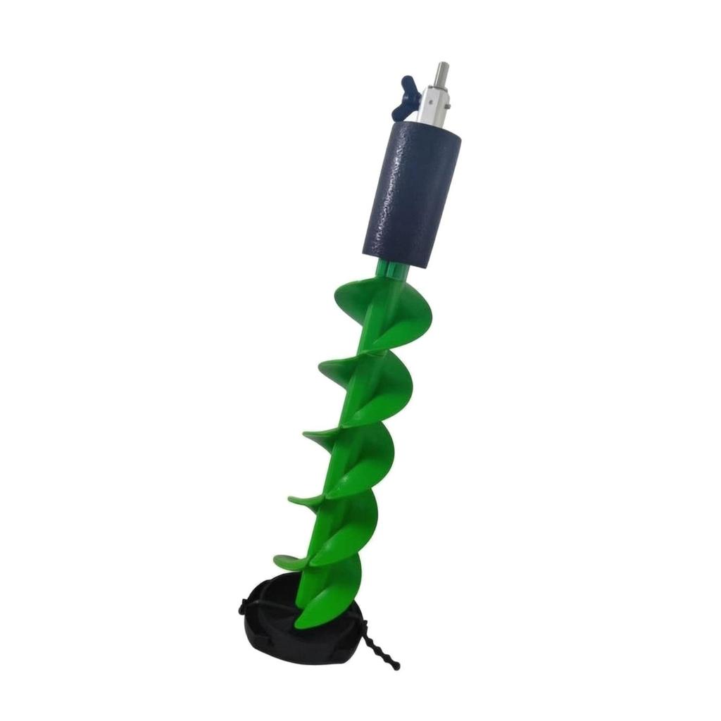 Manual Ice Auger 15 Cm Diameter with Nylon Spiral Boring Tool