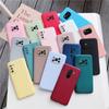 Candy Color Silicone Phone Case For Xiaomi Poco X3 Nfc F2 F3 Pro M3 Poco X2 Phone Matte Soft Tpu Back Cover Cases