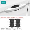 Chery Tiggo 8 Pro Car Interior Sticker Film Central Control Carbon Fiber Pattern Modified Auto